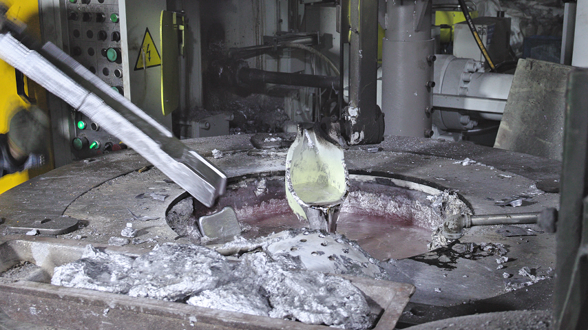 Melting raw materials