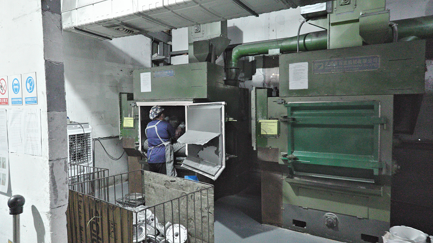 shot blasting and finishing